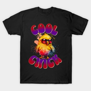 Cool Chick Funny Chicken T-Shirt